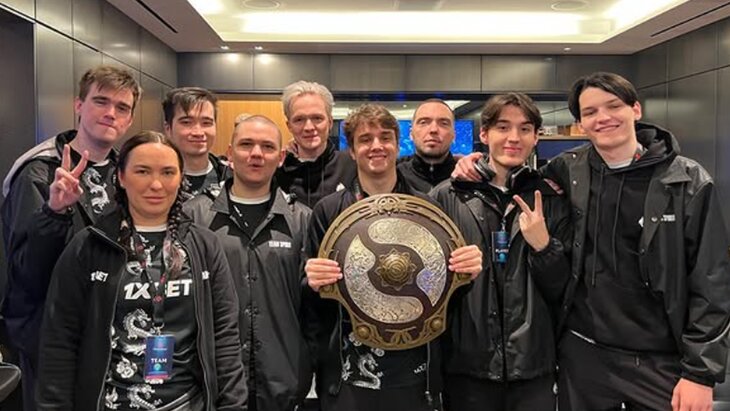 ���������� ������� Team Spirit � ������ ��� �������� ������ �� Dota 2
