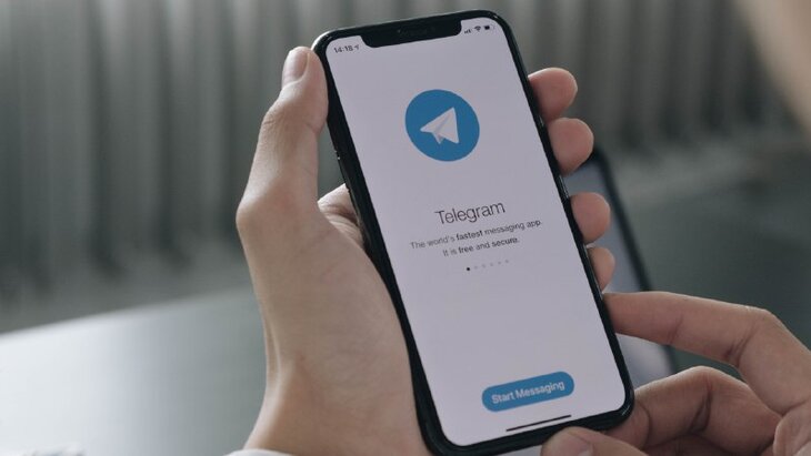 ������� �� �������� ������ ��������� Telegram �������������� ������������