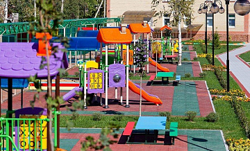 Территорию нового детского сада благоустроили в районе Ховрино